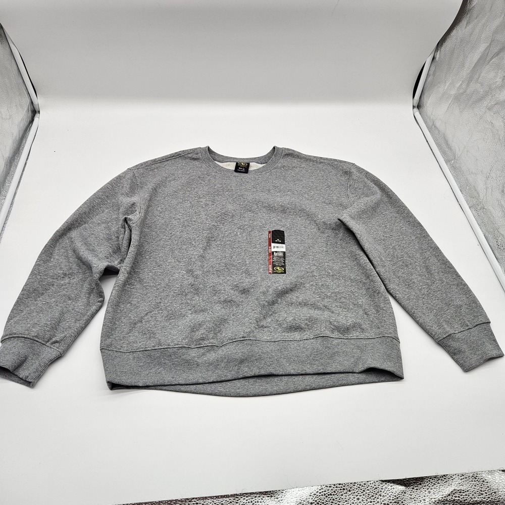 Athletic Works AW Fleece Core Crew Sweatshirt‎ Medium Grey Heather Boys M 8-10